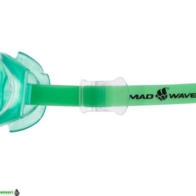 Окуляри для плавання стартові MadWave Simpler II Junior M041107 Жовтий (полікарбонат, силікон,)