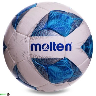 М'яч футбольний MOLTEN F5A2811 №5 PU синій