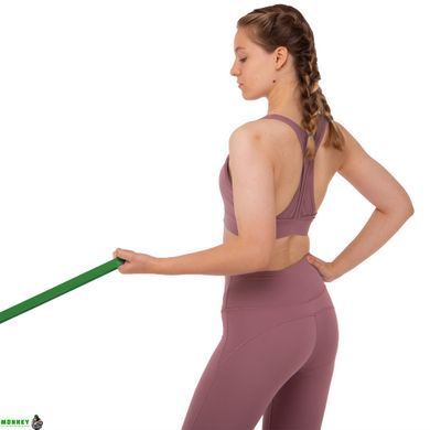Резинка петля для підтягувань SP-Sport Fitness LINE FI-9584-5 100-120кг салатовий