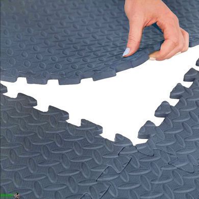 Мат-пазл (ласточкин хвост) Cornix Mat Puzzle EVA 120 x 120 x 1 cм XR-0239 Navy Blue