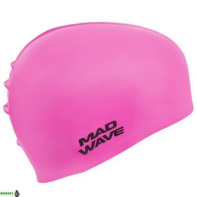 Шапочка для плавания MadWave LIGHT M053503 Синий (силикон,)