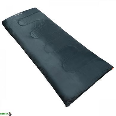 Спальный мешок (спальник) одеяло SportVida SV-CC0061 +2 ...+21&deg;C R Navy Green/Orange