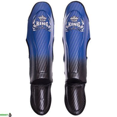 Защита голени и стопы для единоборств детская TOP KING TKSGKC-01 Синий S