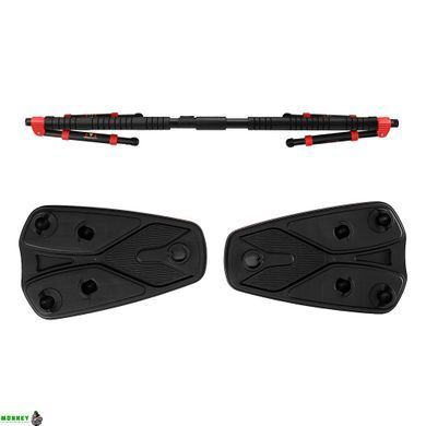 Турник раздвижной Cornix Elite+ 130-170 см XR-0296 Black/Red