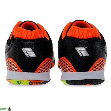 Взуття для футзалу чоловіча SP-Sport 170329-1 розмір 40-45 чорний-помаранчевий-сірий