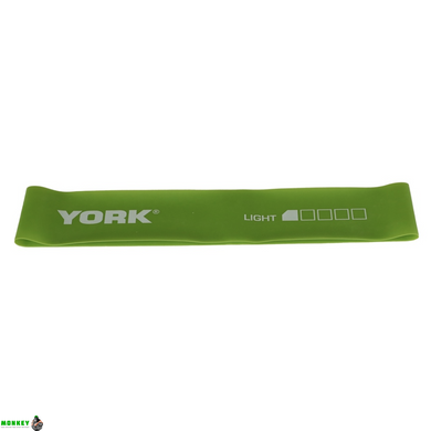 Резинка для фитнеса York Light, зеленый