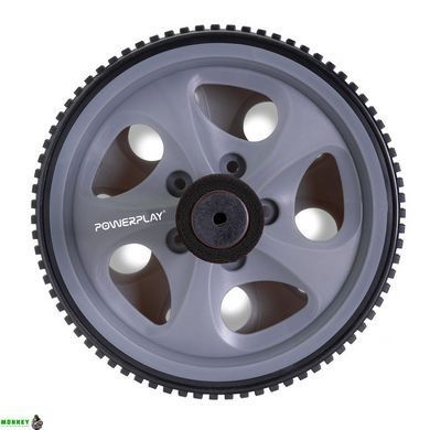 Колесо для преса PowerPlay PP-4345 Exercise Wheel (d16.5cm.) Сіре
