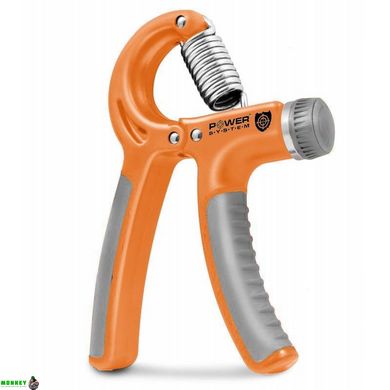Эспандер кистевой-пружинный ножницы Power System PS-4021 Power Hand Grip Orange