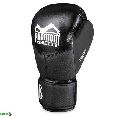 Боксерские перчатки Phantom RIOT Pro Black 10 унций (бинты в подарок)