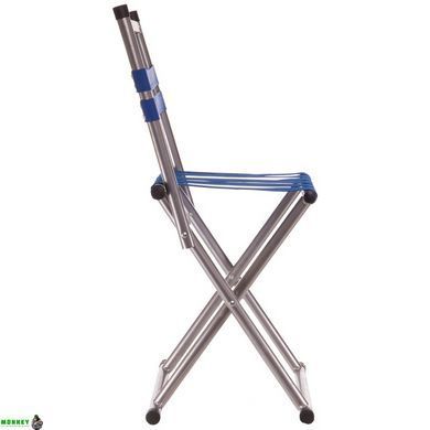 Стул складной со спинкой SP-Sport TY-0535 Синий (р-р 42х29х73cм, PL, металл,)