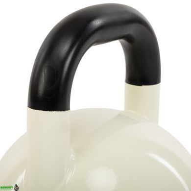 Гиря стальная окрашенная LiveUp LP9008-4 4кг белый