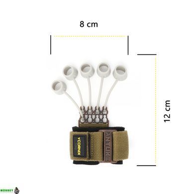 Эспандер для пальцев и запястья Cornix Finger Gripper Pro 10 кг профессиональный XR-0215