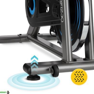 Велотренажер спиннинговый (спинбайк) 4FIZJO Racing Black/Blue (P-5905973401654)