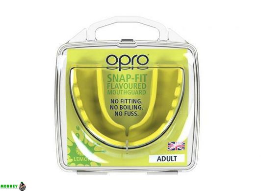 Капа OPRO Snap-Fit Lemon Yellow Flavoured (art.002139007)