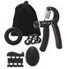 Набор эспандеров Cornix Hand Grip Workout Kit 5шт XR-0269 Black