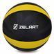 Мяч медицинский медбол Zelart Medicine Ball FI-5122-8 8кг серый-оранжевый