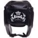 Шлем боксерский открытый кожаный TOP KING Super TKHGSC Синий XL