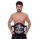 Пояс тренера кожаный FAIRTEX BPV2 Черный-белый