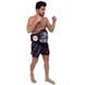 Пояс тренера кожаный FAIRTEX BPV2 Черный-белый