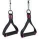 Ручки для эспандера и тренажера FIT HANDLES EZOUS F-06-E 2шт черный-фиолетовый