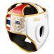 Боксерский шлем Phantom Muay Thai Full Face White Gold (капа в подарок)