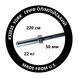 Гриф олимпийский прямой York Fitness 220см (50мм)