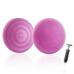 Балансировочная подушка-диск 4yourhealth MED+ 34 см (0316) розовая