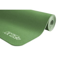 Коврик (мат) для йоги та фітнесу 4FIZJO TPE 6 мм 4FJ0142 Green/Grey