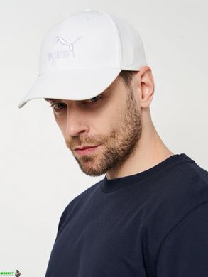 Кепка Puma Archive Logo BB Cap белый Уни OSFA