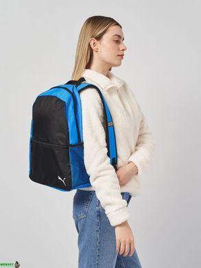 Наплічник спортивний Puma teamGOAL Backpack Core 20L чорний, зелений Уні 12x30x42 см 4099685697540