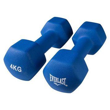 Гантелі неопренові Everlast 4 кг Сині