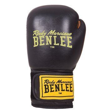 Перчатки боксерские Benlee EVANS 16oz /Кожа /черные