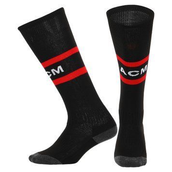 Гетры детские с символикой футбольного клуба SPOINT AC MILAN HOME 2024 ETM2405 (размер 32-39, черный)