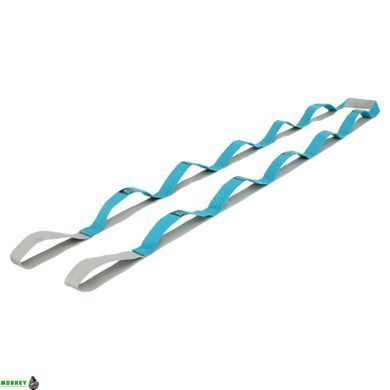 Стрічка для розтяжки Record Stretch Strap FI-1723 Фіолетовий 10 петель