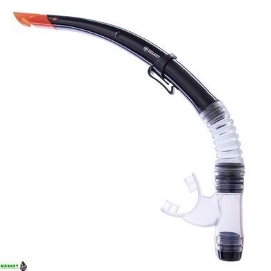 Набор для плавания маска c трубкой Zelart M166-SN52-PVC Желтый-серый-прозрачный