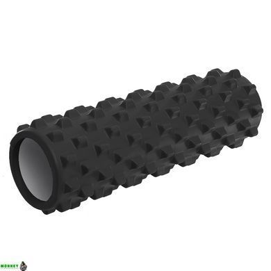 Роллер для йоги и пилатеса (мфр ролл) SP-Sport Grid Rumble Roller FI-4942 Синий 45см