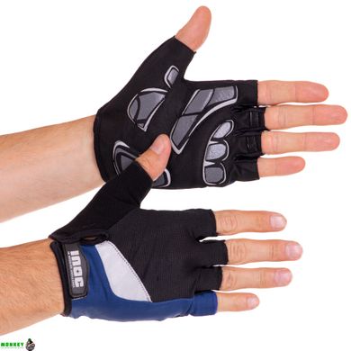 Перчатки для тяжелой атлетики MARATON MEN INOC 53924 (PVC, PL, открытые пальцы, р-р M-XXL, цвета в ассортименте)
