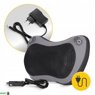 Подушка-массажер 4FIZJO Shiatsu Pro+ Black (P-5907739319159)
