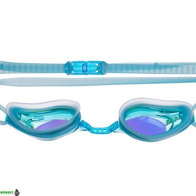 Окуляри для плавання MadWave Automatic Mirror Racing II M043010 Бірюзовий