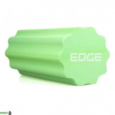 Масажний ролик EDGE профільований YOGA Roller EVA RO3-45 зелений (45*15см.)