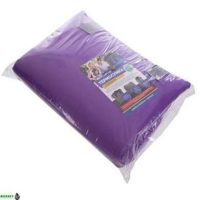 Термосумка (сумка-холодильник) 20л SP-Sport GA-0292-20 Фиолетовый (полиэстер, мягкая термоизоляция, р-р 32х32х20см,)
