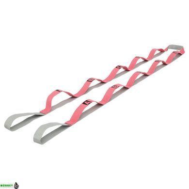Стрічка для розтяжки Record Stretch Strap FI-1723 Фіолетовий 10 петель