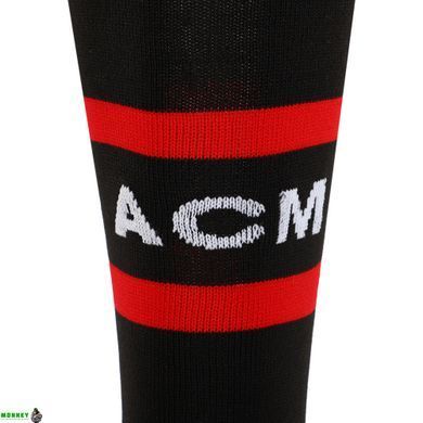 Гетри дитячі із символікою футбольного клубу SPOINT AC MILAN HOME 2024 ETM2405 розмір 32-39 чорний