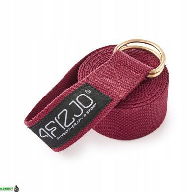 Ремень для йоги 4FIZJO 300 см Red (P-5907739315373)
