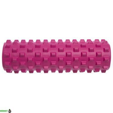 Роллер для йоги и пилатеса (мфр ролл) SP-Sport Grid Rumble Roller FI-4942 Синий 45см