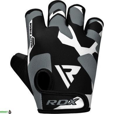 Рукавички для фітнесу RDX F6 Sumblimation Grey L