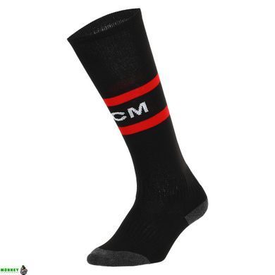 Гетри дитячі із символікою футбольного клубу SPOINT AC MILAN HOME 2024 ETM2405 розмір 32-39 чорний