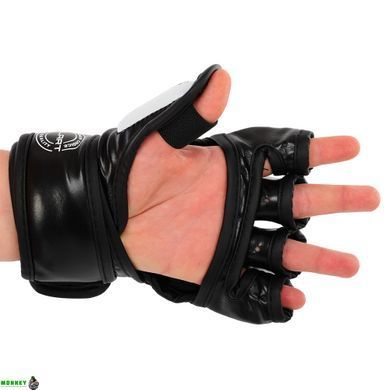 Рукавички для змішаних єдиноборств MMA UCF BO-0397 Чорний XS XS-2XL
