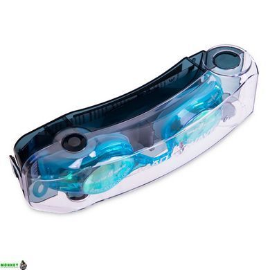 Окуляри для плавання MadWave Automatic Mirror Racing II M043010 Бірюзовий