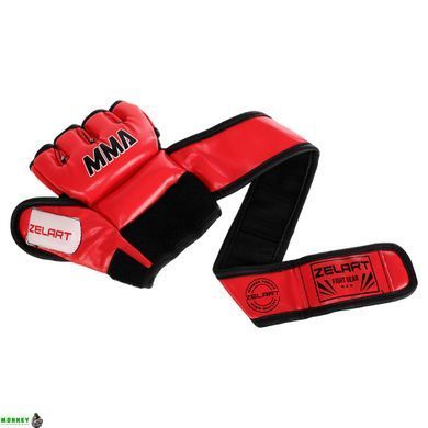 Рукавички для змішаних єдиноборств MMA UCF BO-0397 Чорний XS XS-2XL